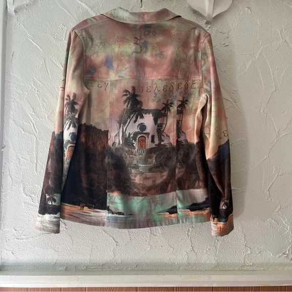 TanJay Multicolor Scenic Jean Jacket - Picture 2 of 7